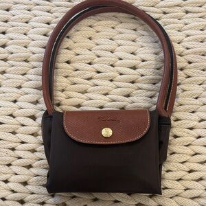 Mocha medium brown long champ Elegant Brown Handbag